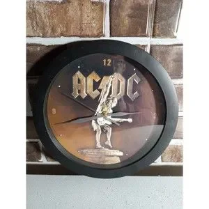 AC/DC | Wall Decor | Acdc Clock Stiff Upper Lip Rare Wall Clock | Poshmark